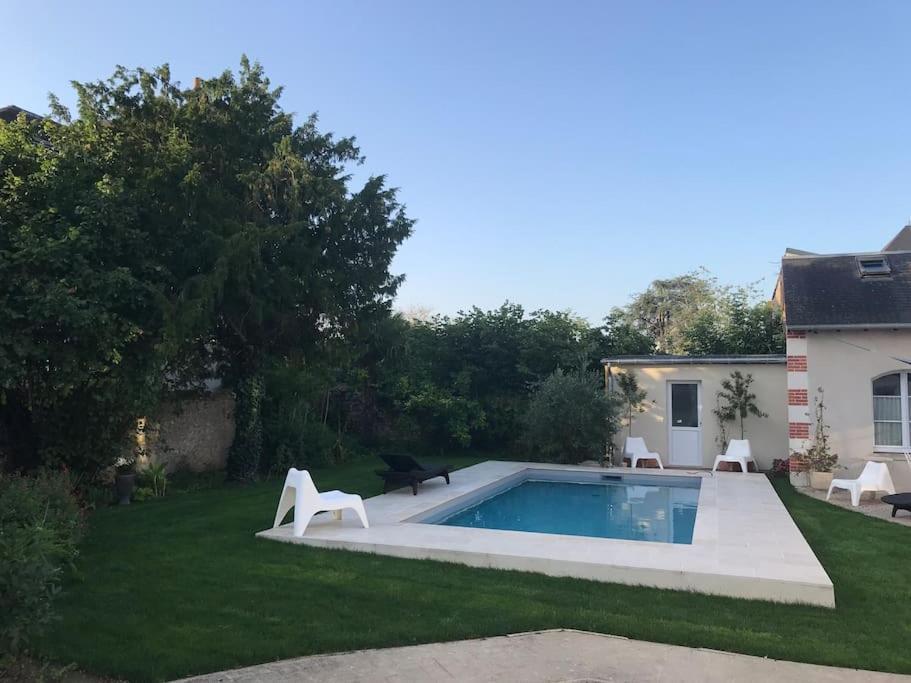 Maisonette Cosy Blois Bagian luar foto